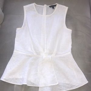 Banana republic peplum top
